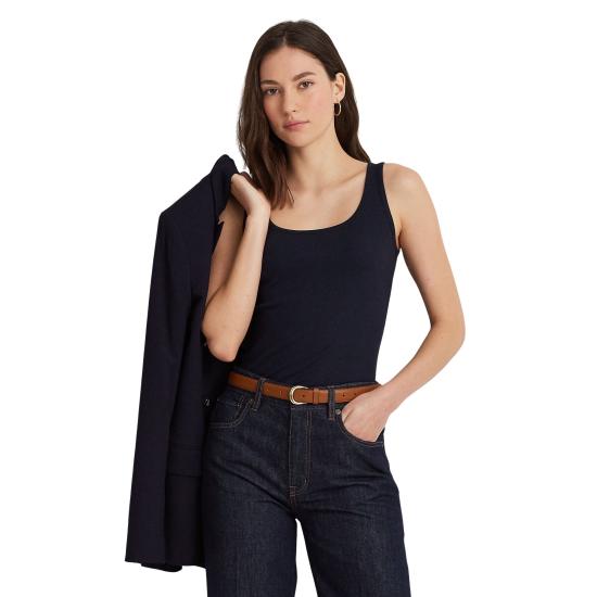 25SS 랄프 로렌 민소매 티셔츠 200704777019 LAUREN NAVY - RALPH LAUREN