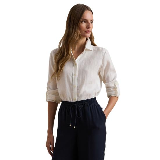 25SS 랄프 로렌 블라우스/셔츠 200782777001 WHITE - RALPH LAUREN