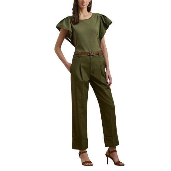  랄프 로렌 스트레이트 팬츠 200871814012 OLIVE GROVE - RALPH LAUREN