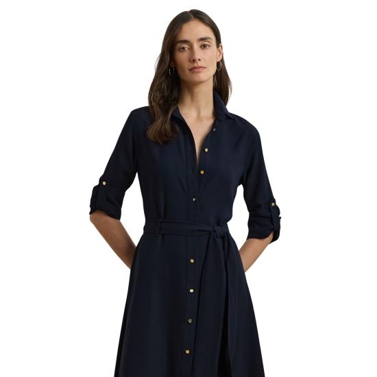 25SS 랄프 로렌 롱 원피스 200668471009 LAUREN NAVY - RALPH LAUREN