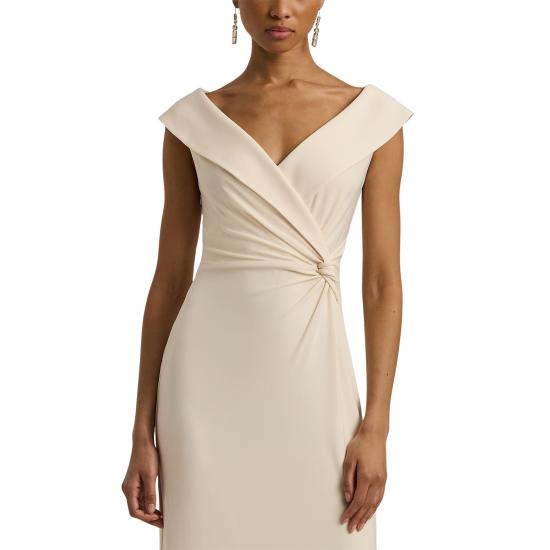 25SS 랄프 로렌 롱 원피스 253863940003 MASCARPONE CREAM - RALPH LAUREN