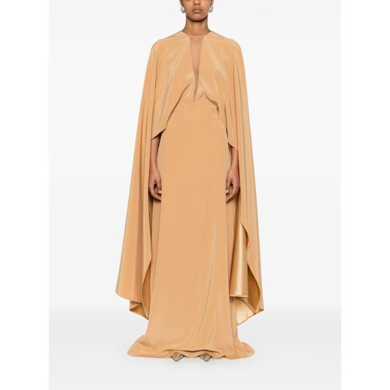 25SS Stephane Rolland 롱 원피스 SOVECR242 SAHAR YELLOW - STEPHANE ROLLAND