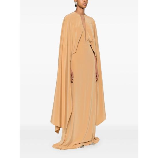 25SS Stephane Rolland 롱 원피스 SOVECR242 SAHAR YELLOW - STEPHANE ROLLAND