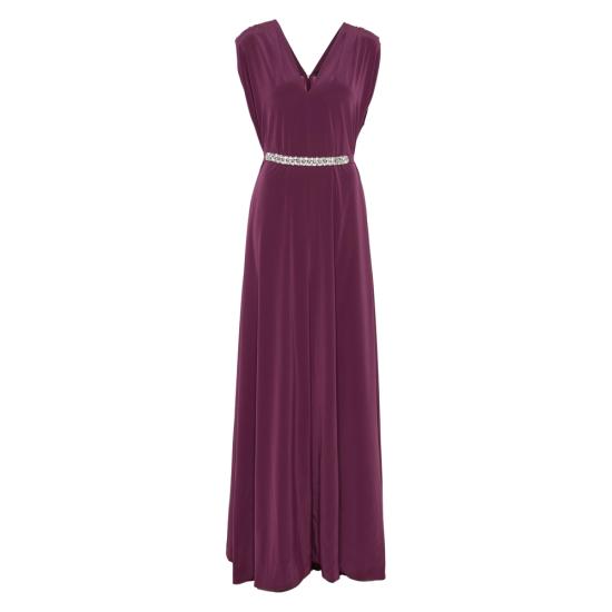 25SS Stephane Rolland 롱 원피스 SOVECR241 PRUNE PURPLE