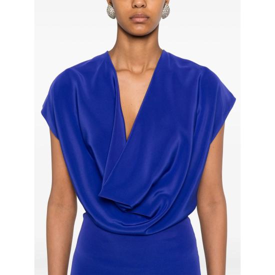 25SS Stephane Rolland 롱 원피스 SORLCR251 BLEUK BLUE - STEPHANE ROLLAND