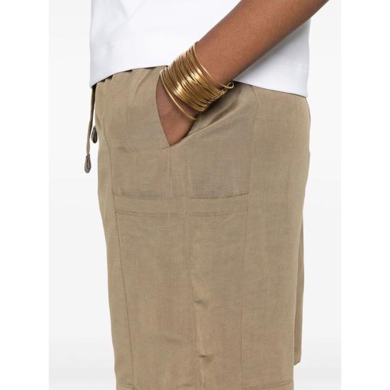 25SS 막스마라 숏팬츠 QUEBEC 644 004 BROWN - MAX MARA