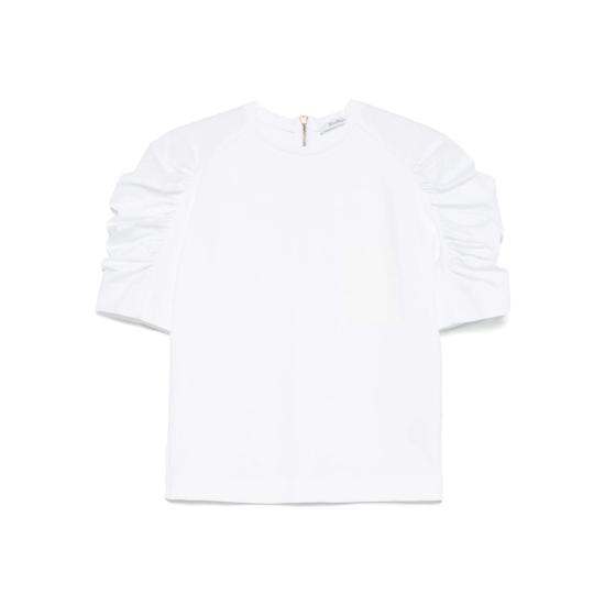 25SS 막스마라 블라우스 MANTIDE 211 001 WHITE