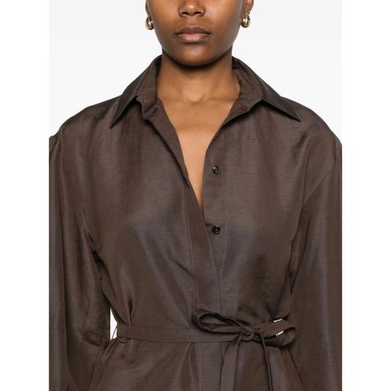 25SS 막스마라 블라우스 AFFARI 644 002 BROWN - MAX MARA