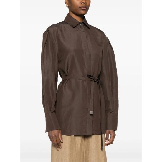 25SS 막스마라 블라우스 AFFARI 644 002 BROWN - MAX MARA