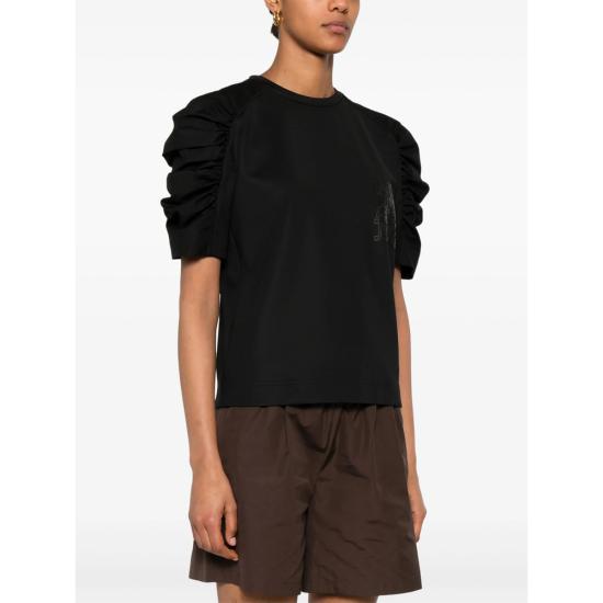 25SS 막스마라 블라우스 MANTIDE 211 005 BLACK - MAX MARA