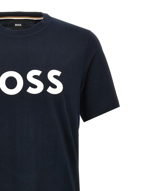  휴고보스 반팔 티셔츠 50495742404 BLUE DOM - HUGO BOSS