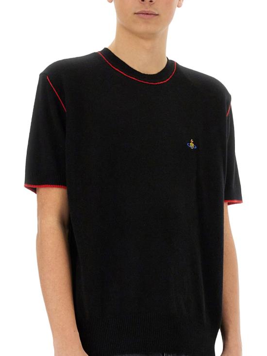 25SS 비비안웨스트우드 스웨터 27010013Y0037N401 BLACK DOM - VIVIENNE WESTWOOD