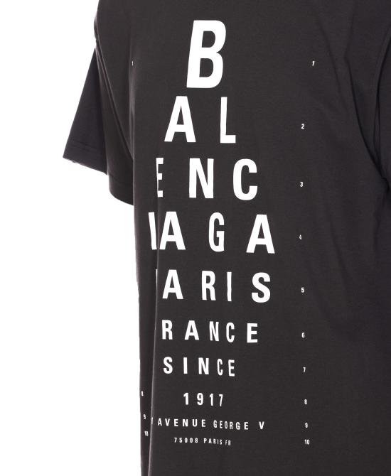 25SS 발렌시아가 반팔 티셔츠 811688 TRVU69034 Black - BALENCIAGA