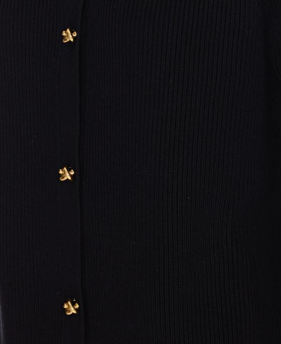 25SS 보테가베네타 가디건 829580 V59X01000 Black - BOTTEGA VENETA