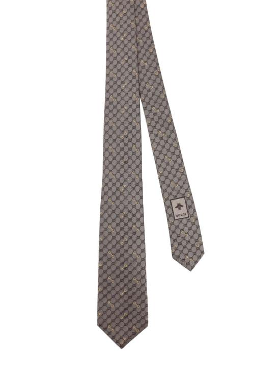 26FW 구찌 넥타이 744379 4E217 9565 BROWN CAMEL DOM - GUCCI