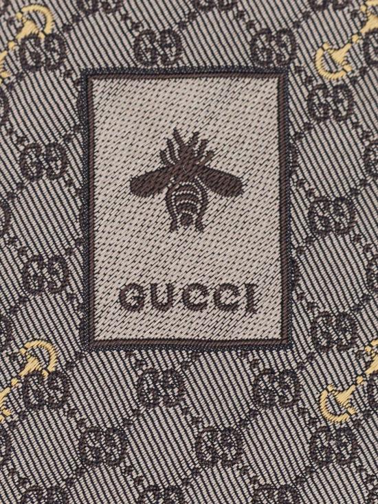 26FW 구찌 넥타이 744379 4E217 9565 BROWN CAMEL DOM - GUCCI