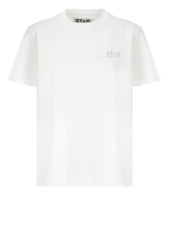 25SS 골든구스 반팔 티셔츠 GWP01220 P000880 80185 STAR White