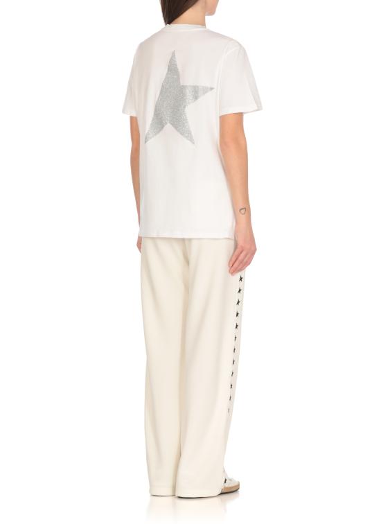 25SS 골든구스 반팔 티셔츠 GWP01220 P000880 80185 STAR White - GOLDEN GOOSE