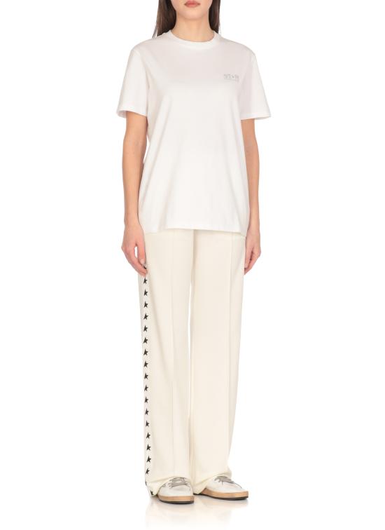 25SS 골든구스 반팔 티셔츠 GWP01220 P000880 80185 STAR White - GOLDEN GOOSE