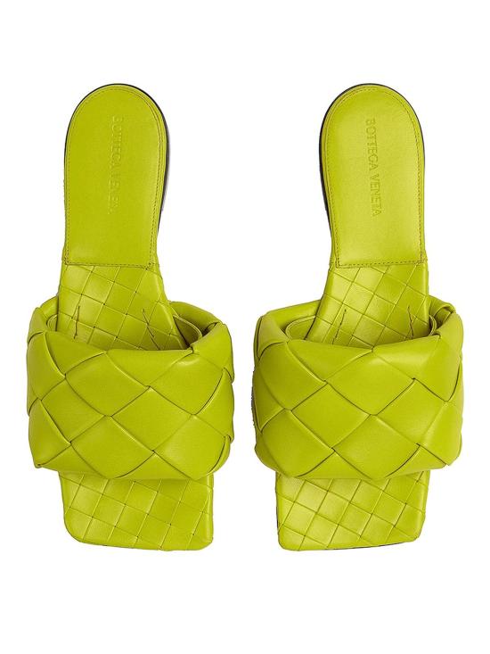  보테가베네타 뮬/슬리퍼 608853VBSS07278 Green - BOTTEGA VENETA