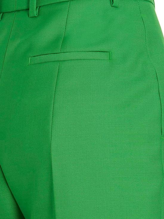  알렉산더 맥퀸 스트레이트 팬츠 724751QJAC73024 Green - ALEXANDER MCQUEEN