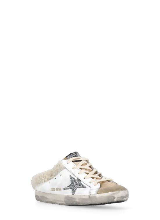 25SS 골든구스 뮬/슬리퍼 GWF00110 F000798 80194 SUPER STAR SABOT White - GOLDEN GOOSE