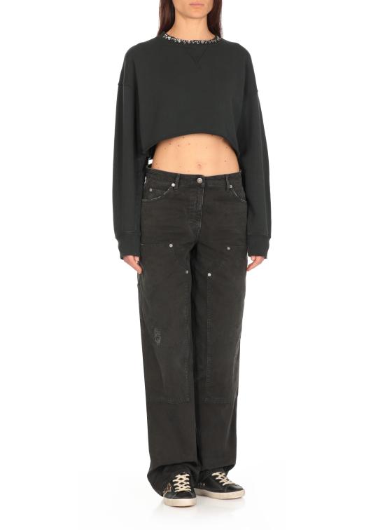 25SS 골든구스 긴팔 티셔츠 GWP02203 P001896 90456 GOLDEN Black - GOLDEN GOOSE