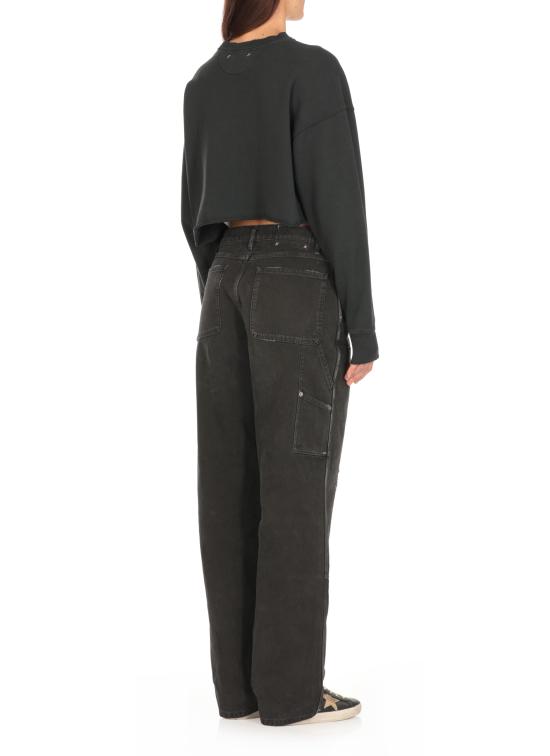 25SS 골든구스 긴팔 티셔츠 GWP02203 P001896 90456 GOLDEN Black - GOLDEN GOOSE