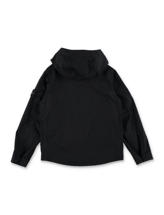 25SS [키즈] 스톤 아일랜드 자켓 4100006S0001 V0029 Nero - STONE ISLAND