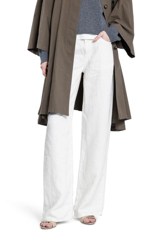  더로우 팬츠 6525W3654WHT White - THE ROW