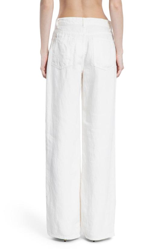  더로우 팬츠 6525W3654WHT White - THE ROW