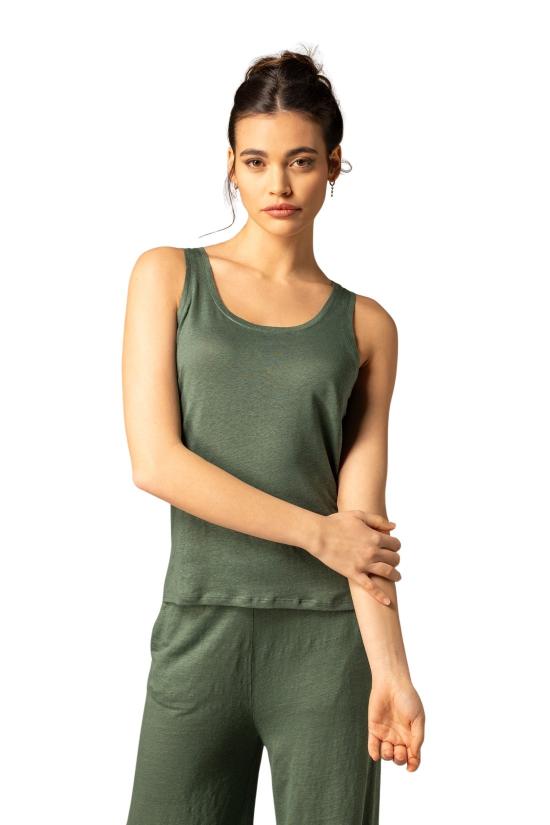 25SS 마제스틱필라쳐 민소매 티셔츠 M011 FDE021 146 AGAVE