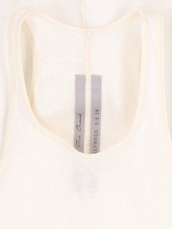  릭 오웬스 민소매 티셔츠 RP01E7101MR21 White - RICK OWENS