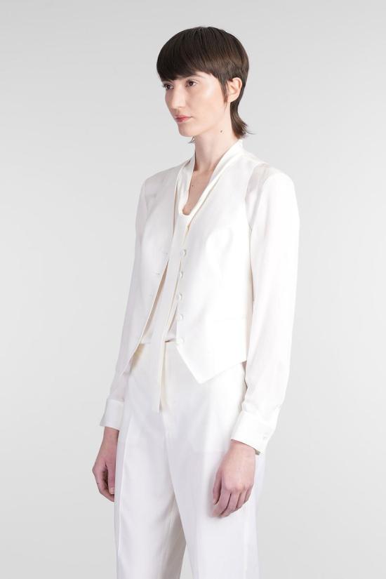 25SS 딸리아토레 자켓 412806 080004UPER026 WHITE - TAGLIATORE