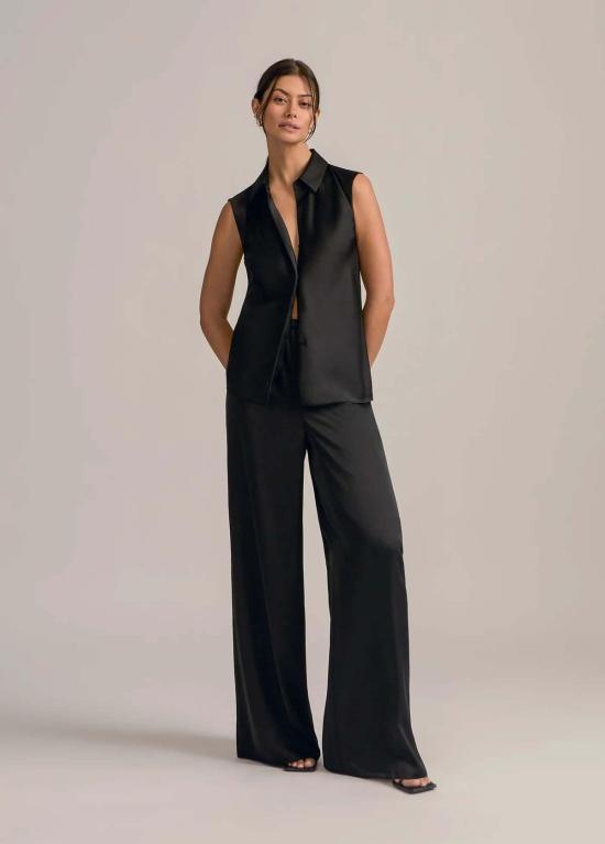  페이보릿 도우터 블라우스 사랑하는 딸 아가사 탑 블랙 - FAVORITE DAUGHTER