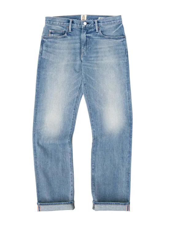  히로시 카토 데님 팬츠 해머 스트레이트 진 줄리안 워시