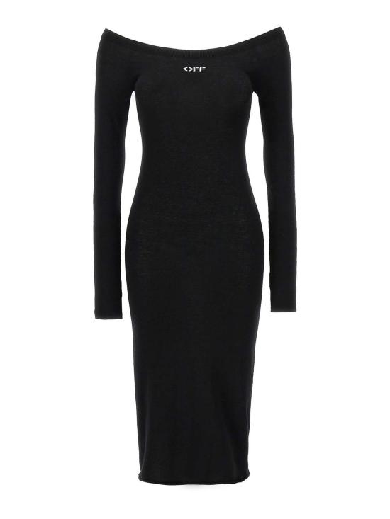  오프화이트 스커트 OWHI055C99KNI0011001 Black