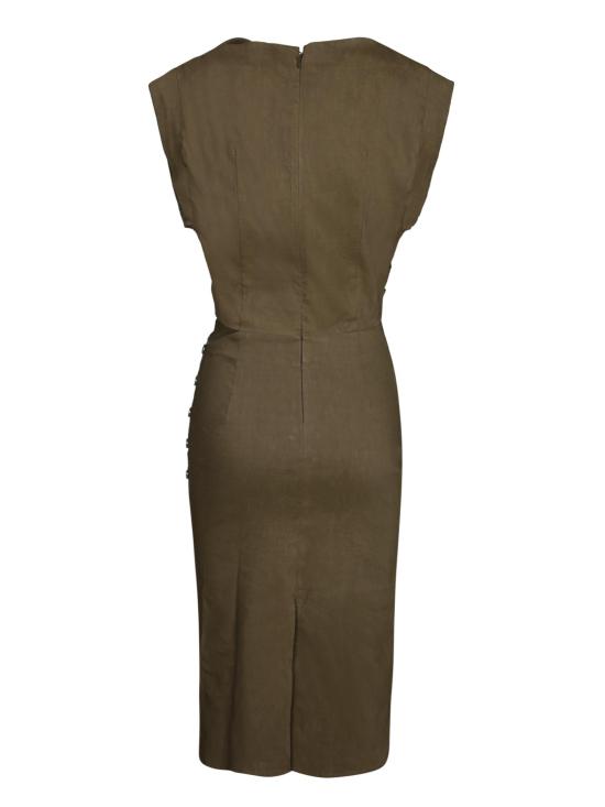 25SS 핑코 미디 원피스 104955 A0IM X26 GREEN - PINKO