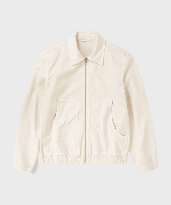  클로즈드 자켓 CLSM241PRJP004IV LIME BEIGE DOM