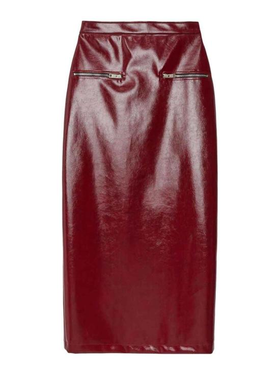  엠에스지엠 스커트 3742MDD0424780020 Dark Red