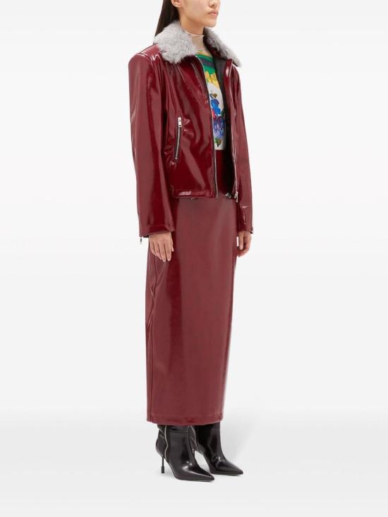  엠에스지엠 스커트 3742MDD0424780020 Dark Red - MSGM