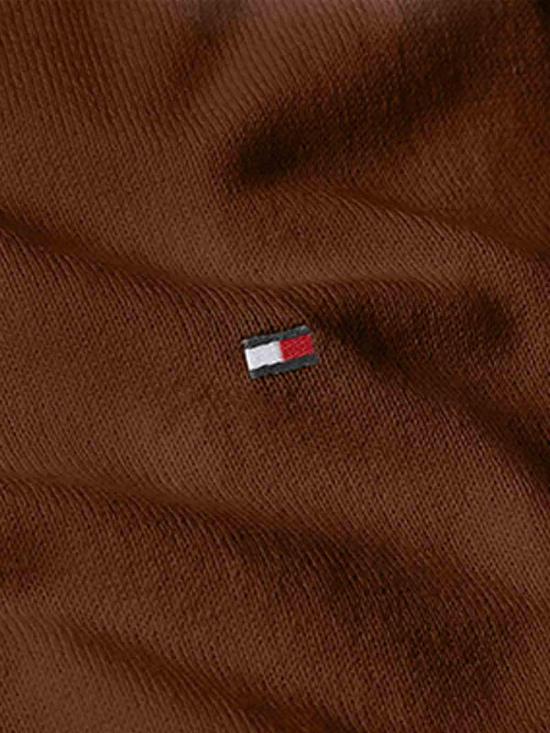  타미힐피거 스웨터 MW0MW28046GW8 Brown - TOMMY HILFIGER