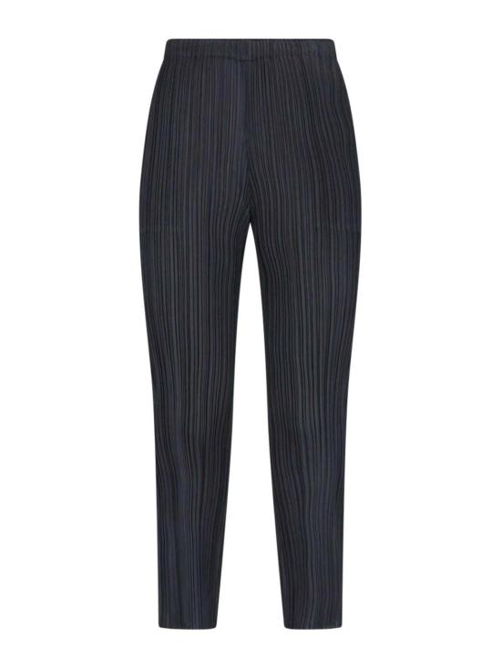  플리츠플리즈 스트레이트 팬츠 PP48JF11115 Black