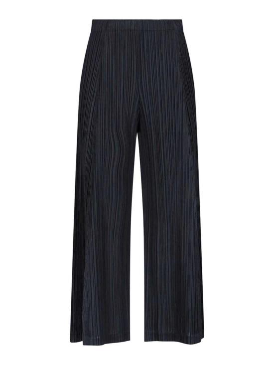  플리츠플리즈 스트레이트 팬츠 PP48JF38315 Black