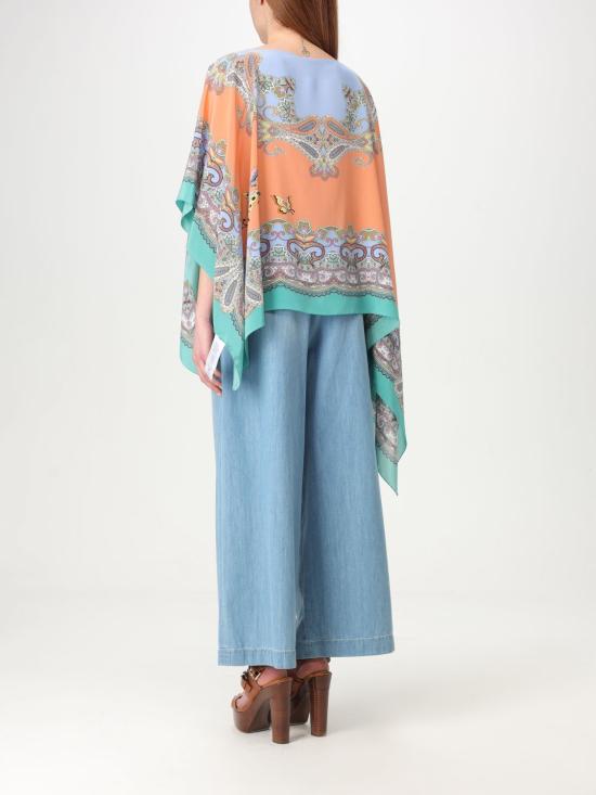 25SS 에트로 탑 WAXA0013AK648 X0874 Coral - ETRO