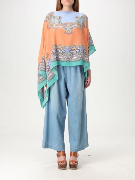 25SS 에트로 탑 WAXA0013AK648 X0874 Coral