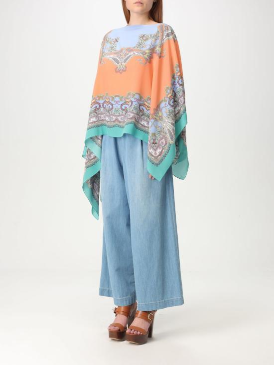 25SS 에트로 탑 WAXA0013AK648 X0874 Coral - ETRO