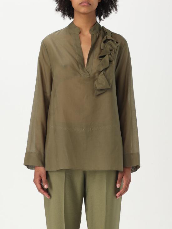 25SS 하니타 탑 H C626 4200 724 VERDE OLIVA Olive