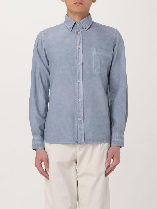 25SS 일레븐티 데님 셔츠 K75CAMK22TET0K022 08 Gnawed Blue