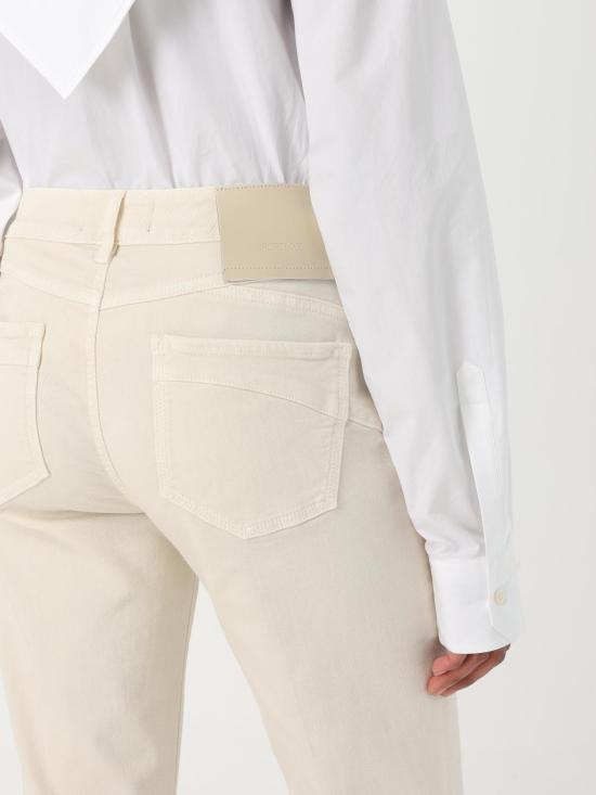 25FW 스포트막스 데님 팬츠 2512131035600 005 Beige - SPORTMAX